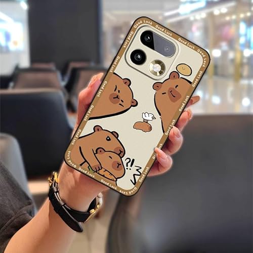 Phone Case Compatible with OPPO Realme16 Pro, Waterproof Anti-dust Graffiti Anti-knock Back Cover Cartoon Shockproof Cute Phone 