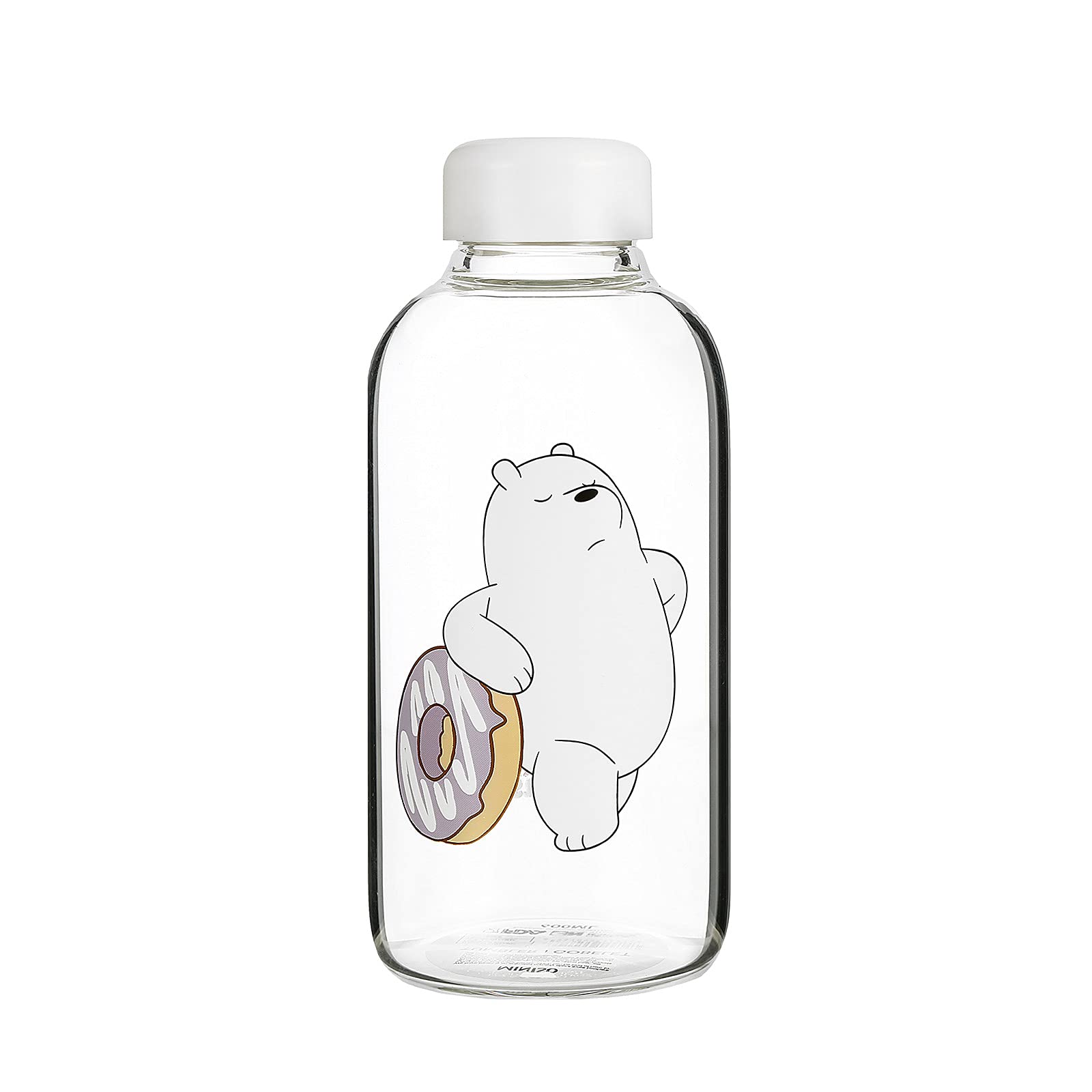 Buy MINISO We Bare BearsPotbellied Glass Water Bottle,High