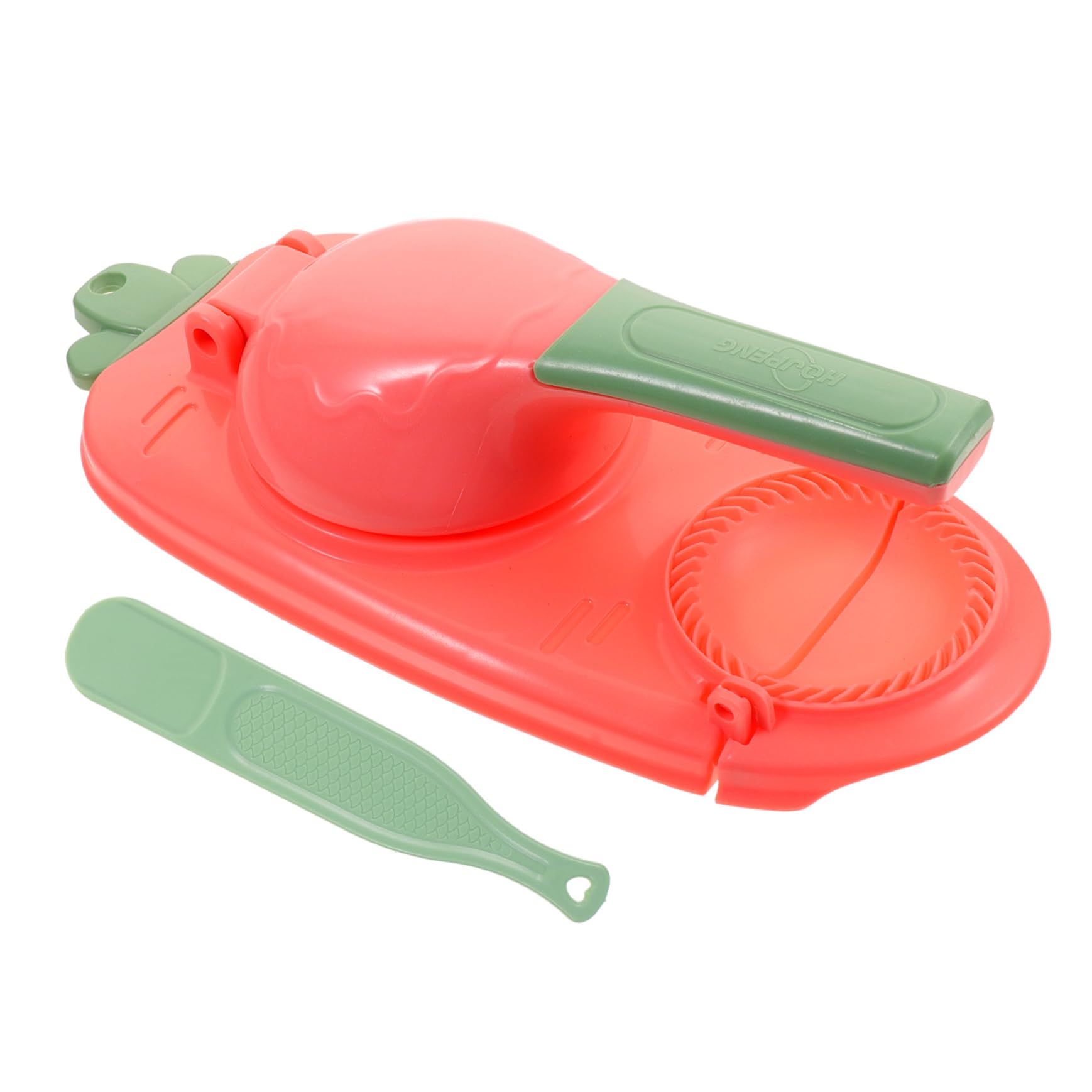 BRIGHTFUFU Dumpling Presser Tool Manual Dumpling Maker for Quick Easy Skin Pressing Non-stick Surface