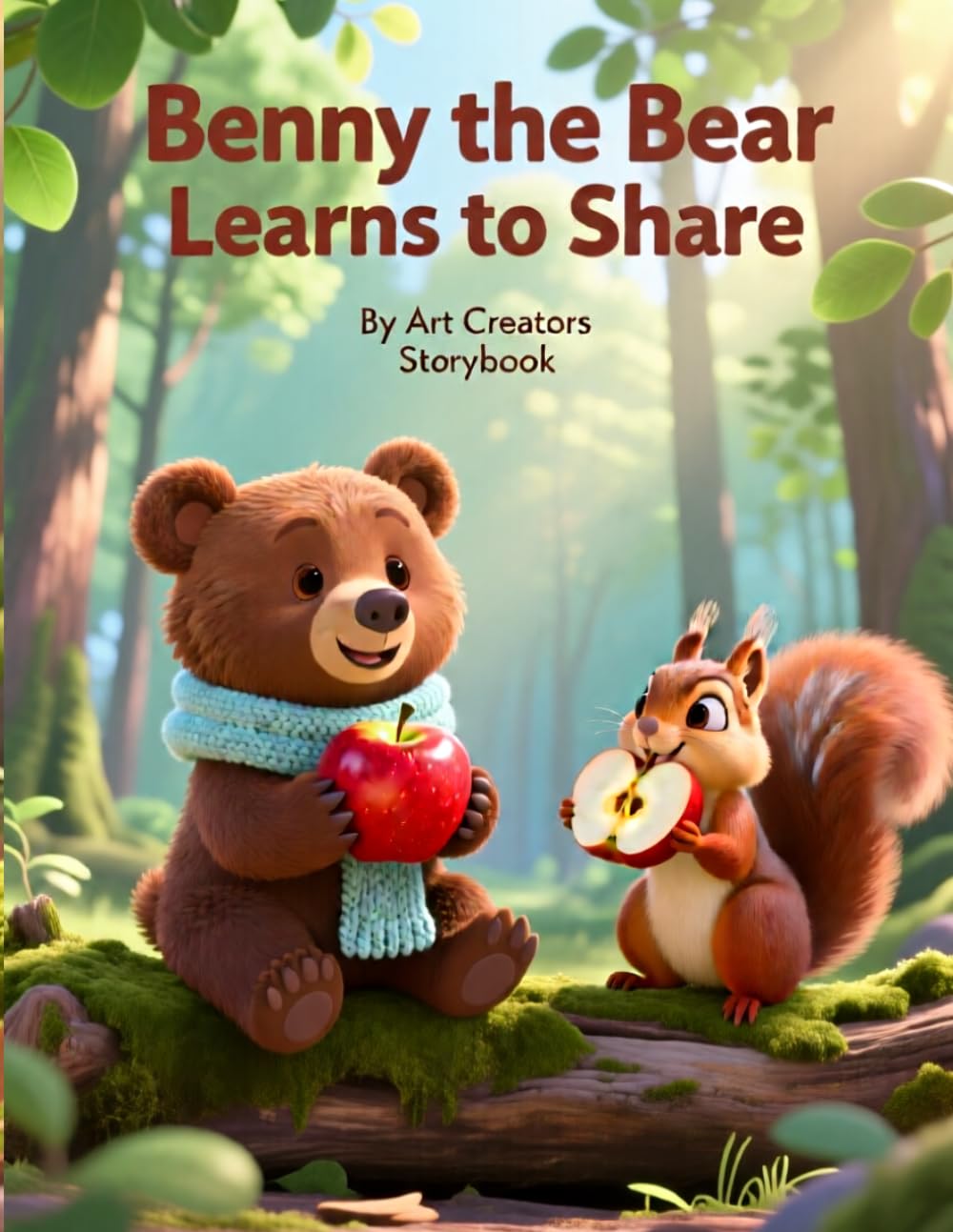 Benny the Bear Learns to Share: A Kindness-Building Woodland Story About Sharing, Taking Turns, and Thinking About Others for Ages 3–7 (Benny the Bear Social-Emotional Learning Series)