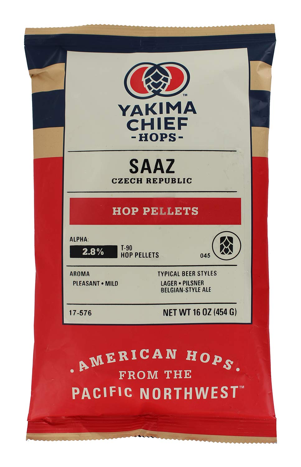 KegWorks Hop Pellets, Imported, Czech Saaz 1 lb./ 453.59