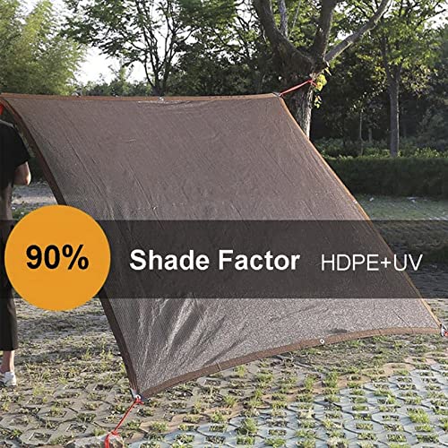 Malla de sombreo 90% para invernaderos toldo robusto de 8x10m contra granizo y sol 3