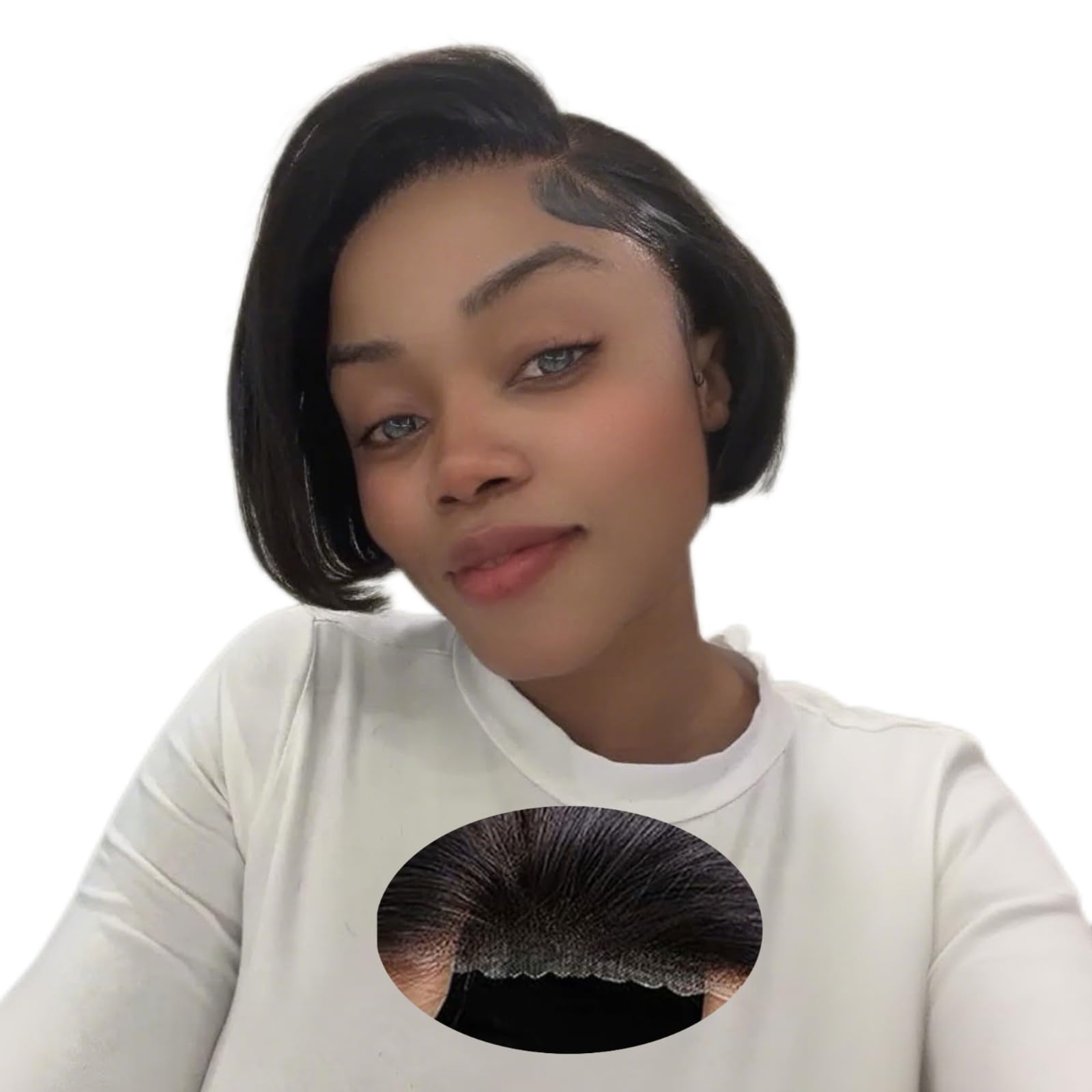 Pixie Cut Wig Human Hair Straight 13X4 HD Lace Front Wigs Wear and Go Glueless Short Wigs Human Hair Pre Cut Lace Wigs for Women Human Hair Frontal Wig Human Hair Natural Color