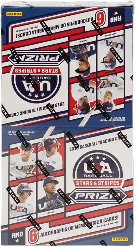 2026 Panini USA Stars & Stripes Prizm Baseball Hobby Box