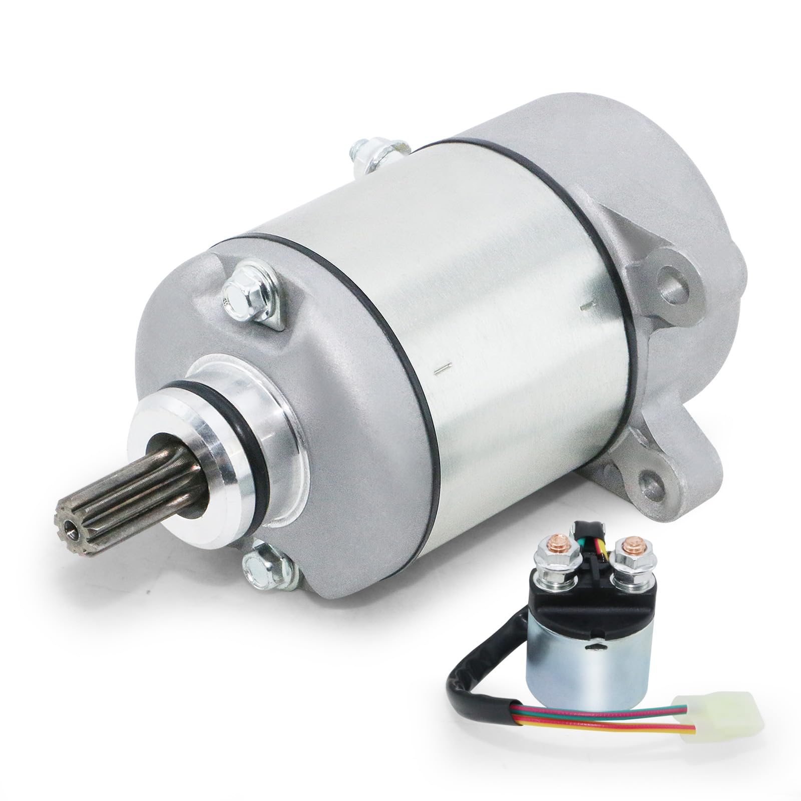 Starter New for Honda 350 FourTrax Rancher FourTrax TRX350FE TRX350FM TRX350TE TRX350TM 2000-2006 2001 2002 2003 2004 2005 31200HN5671 31200HN5A81