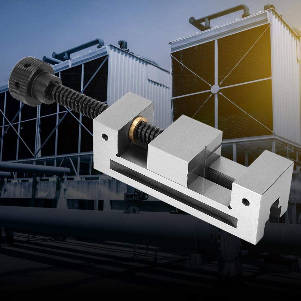 QGG50 20CrMnTi máquina de tornillo de banco de alta precisión amoladora CNC herramienta de tornillo de banco con abrazadera máxima de 65 mm para fresado de superficies