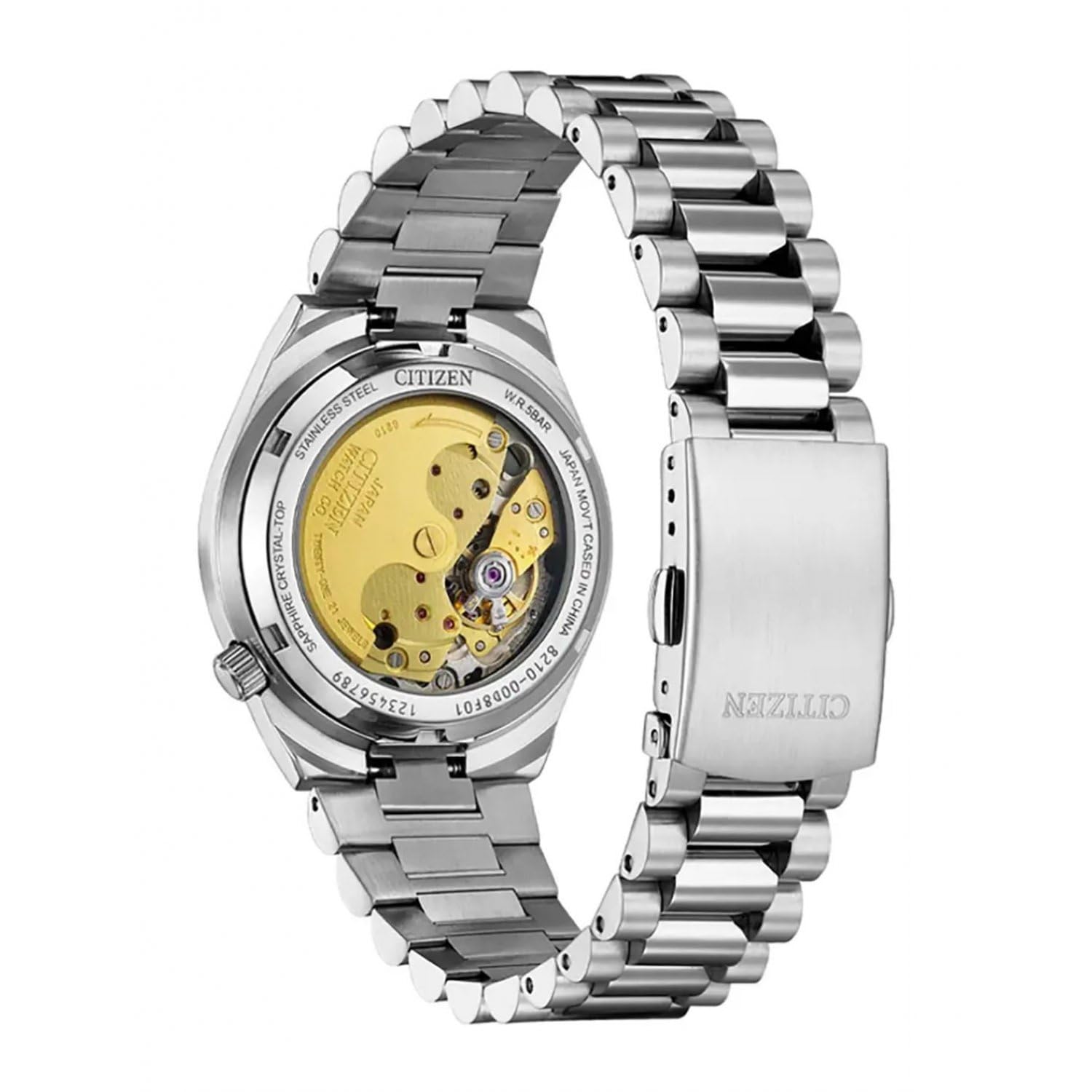 Zegarek automatyczny Citizen NJ0200-50M Tsuyosa stalowy