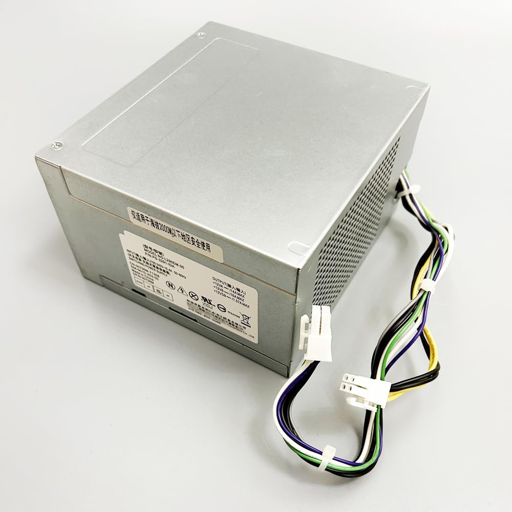 8Pin Fuente de alimentación de 290W L290EM-00 L290EM-01 AC290AM-00 D290EM-00 H290AM-00 HU290EM-00 L290AM-00 para DELL OPTIPLEX 3020 7020 8020 9020MT / T1700 T20 T3620 / PowerEdge T130 3670