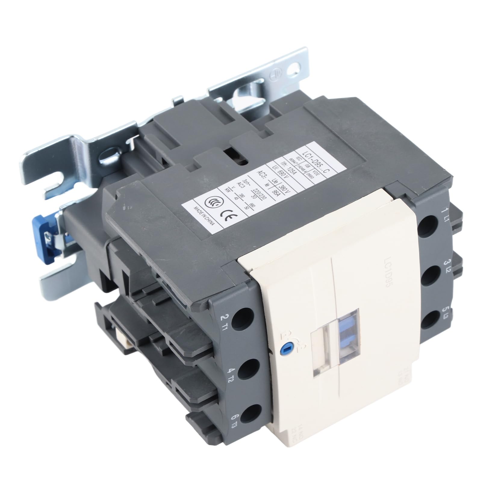Contactor Eléctrico Industrial de CA LC1D95 380V 95A para Aplicaciones de Energía