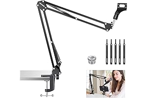 Neewer Professional Microphone Boom Scissor Arm Stand: The Perfect Audio Companion