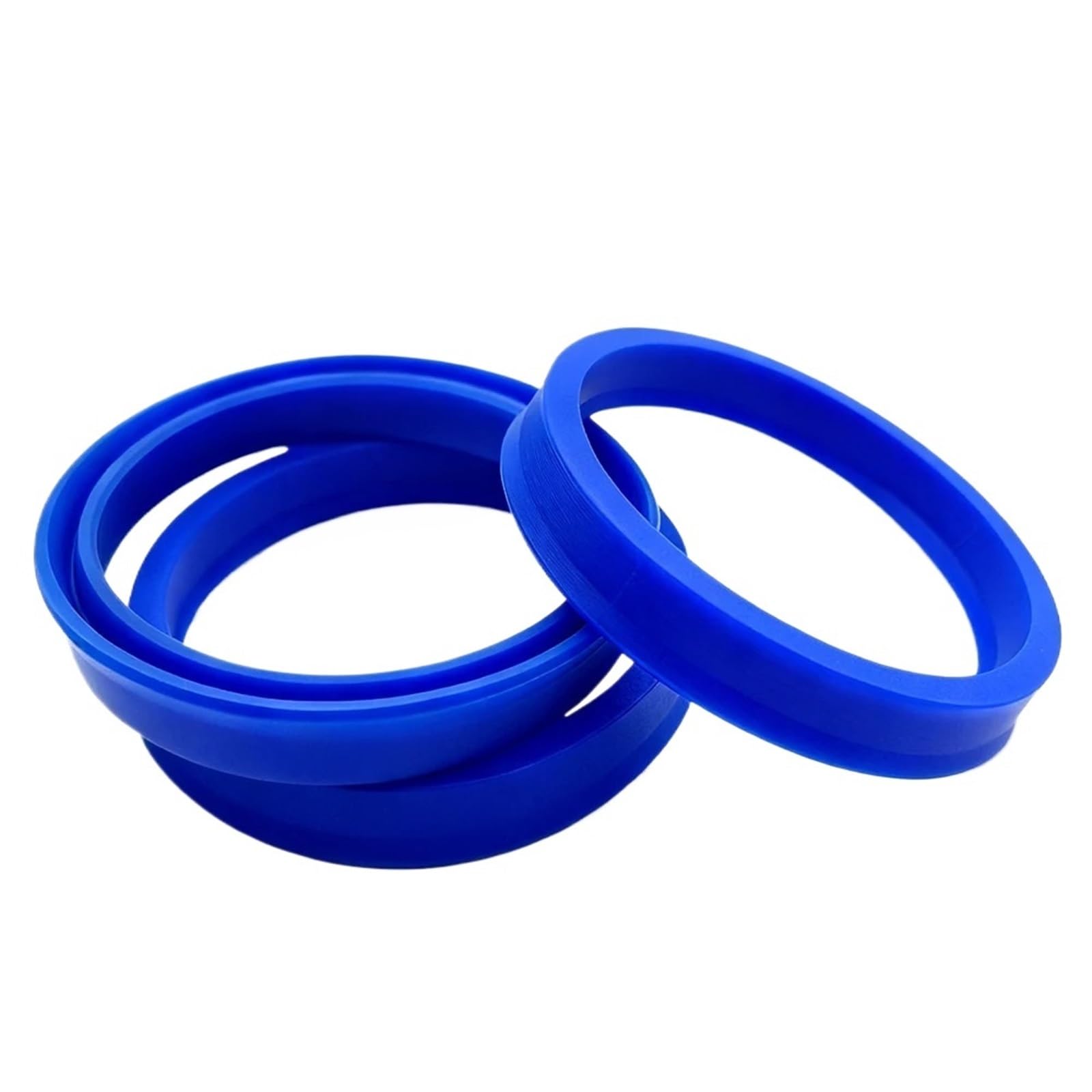 Guarnizione a Labbro di Ricambio, Guarnizioni for Stelo pistone PU IDU Confezione da 5 Blu 28-56mm ID Alta Pressione -40 a 80°C | IDU-55(55x63x10)