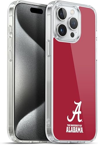 Miniatura 144 de Head Case Designs Funda de gel con logotipo oficial de la Universidad de Alabama UA [protección de grado militar] compatible con Apple iPhone 11