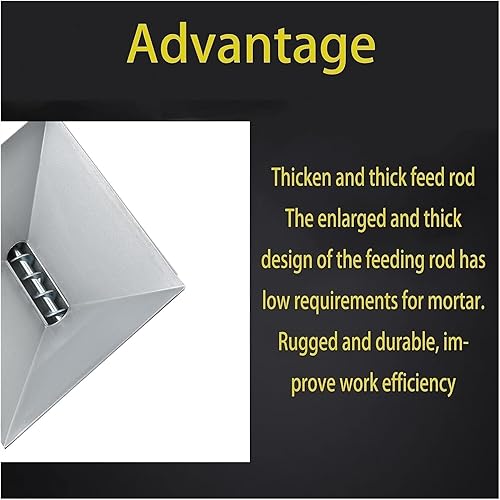 Miniatura 4 de Pistola de calafateo de mortero de gran tamaño con 9 boquillas (sin taladro eléctrico)