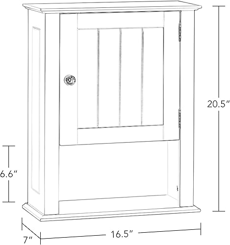 Miniatura 3 de RiverRidge Ashland - Pared de una sola puerta, gabinete gris