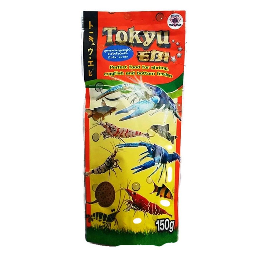 Tokyu Fish Food EBI Perfect for Aquarium Shrimp Crayfish and Bottom Feeders 150g