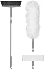 Elliott 4 Piece Cleaning Set, Click lock cleaning system for cleaning around the home with a long reach extendable handle that can extend up to 1.1 metre