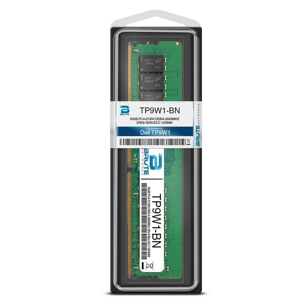 Brute Networks TP9W1-BN - 16GB DDR4-2666Mhz 2Rx8 DIMM (Compatible
