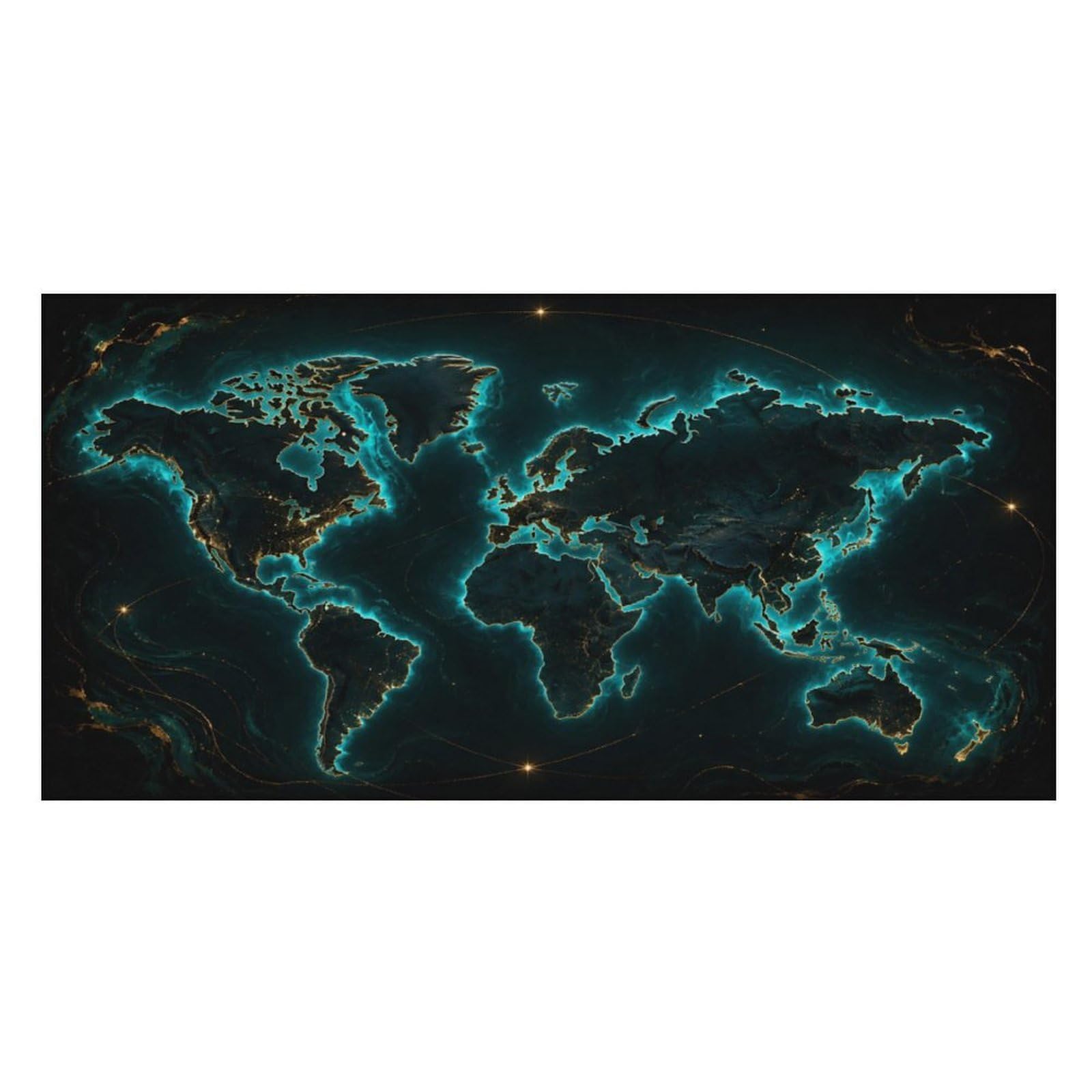 Anceky World Map Oversized Beach Towel Quick Dry Sand Free Microfiber Travel Towel Lightweight Multi Purpose Beach Blanket Pool Gym Bath Towel 63x31 in