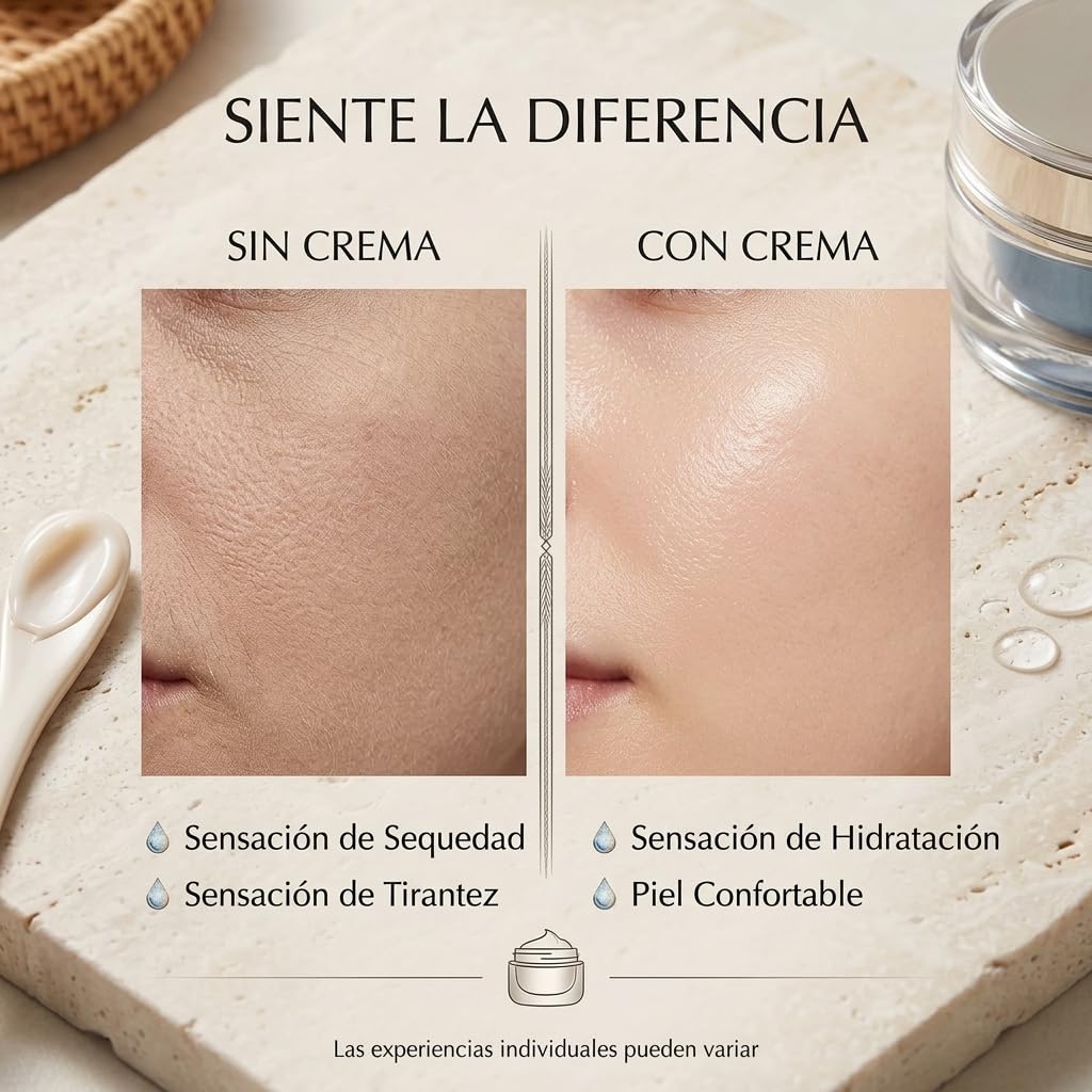 Koriderm Crema Antiarrugas Facial Antienvejecimiento Reafirmante para Reducir Líneas de Expresión y Flacidez Tratamiento Rejuvenecedor de Día y Noche para Rostro y Cuello (1 pcs)