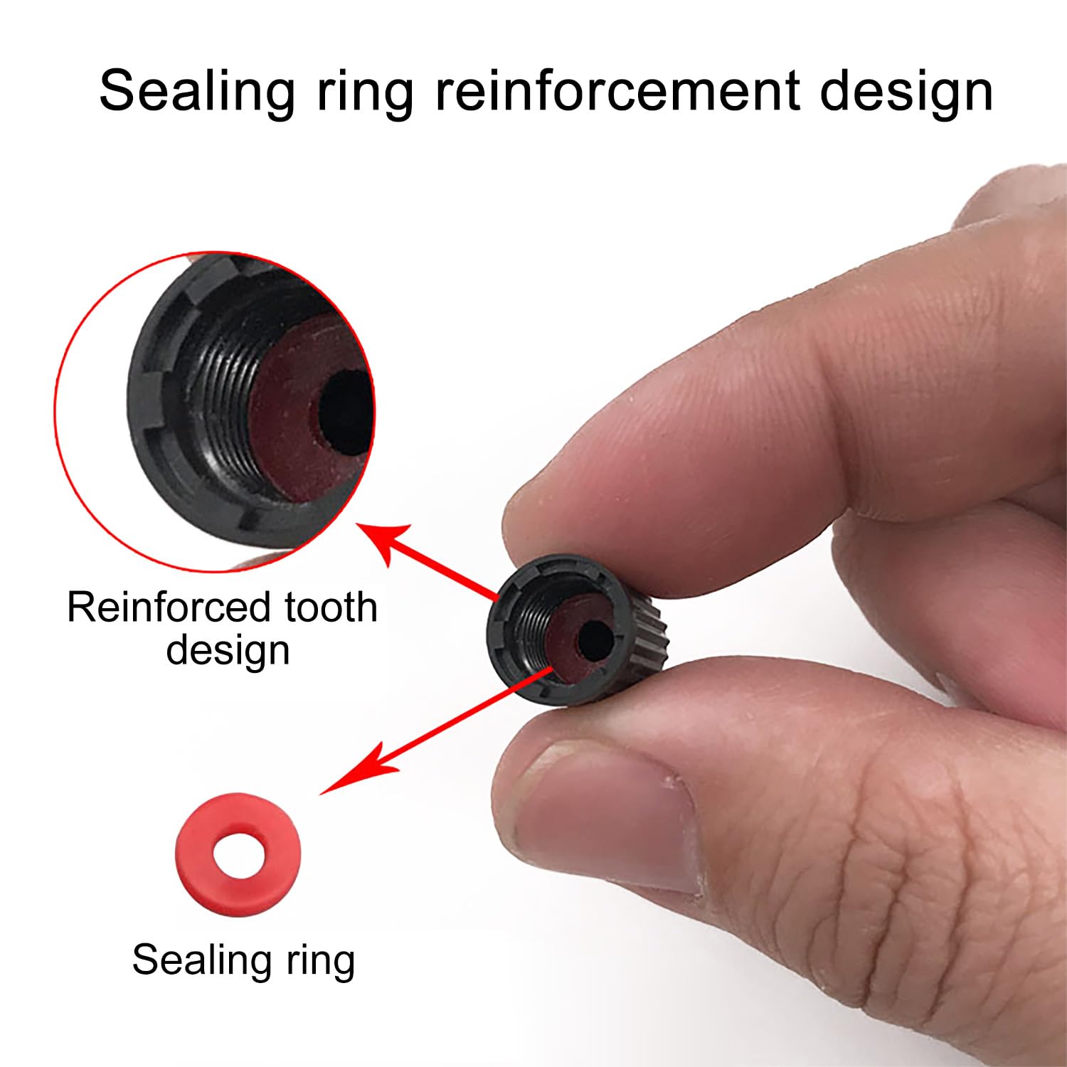 20 Tappi Valvola Pneumatici SHUBEIEUMI - Universali Per Auto, SUV, Moto E Bici - Foto 9