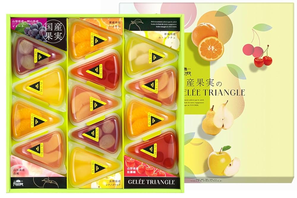 foucher ゼリー　4箱セット foucher ゼリー 4箱セット フーシェ ゼリー 詰め合わせ 4個