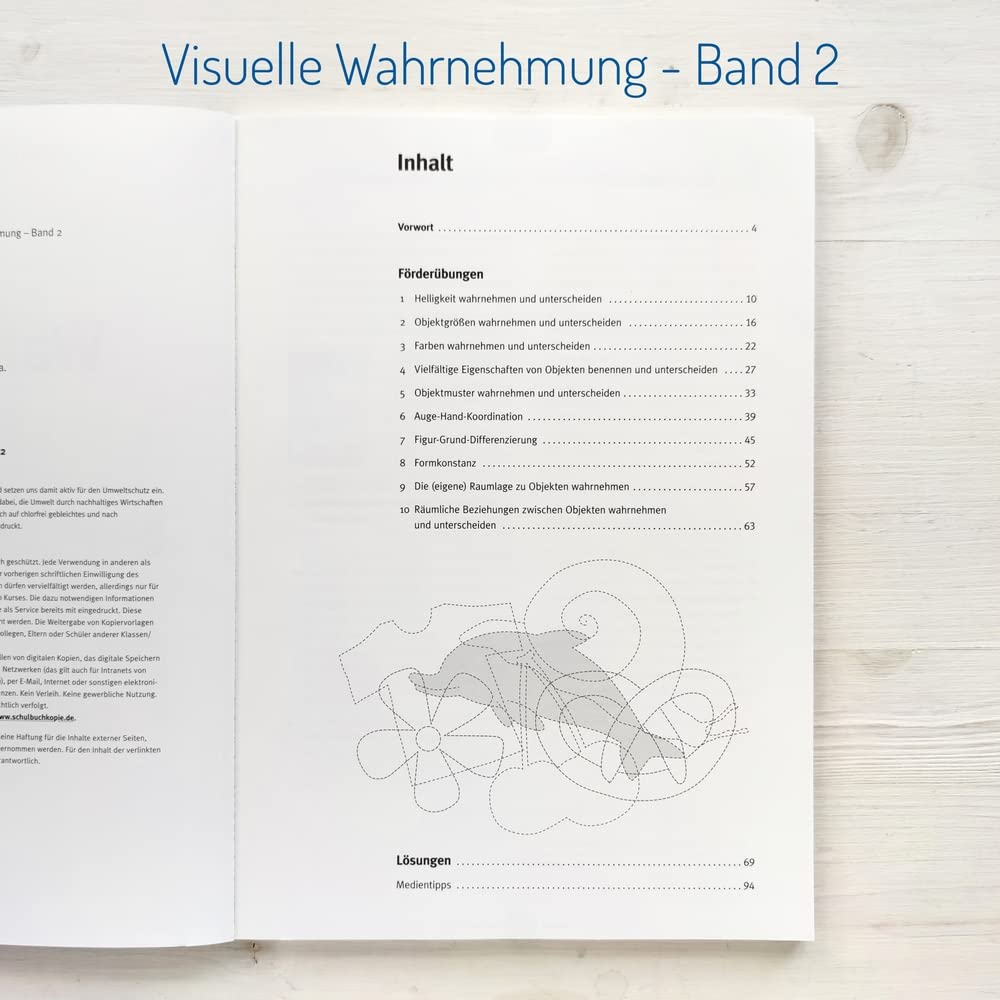 Fördermaterial: Visuelle Wahrnehmung - Band 2: Aufbautraining