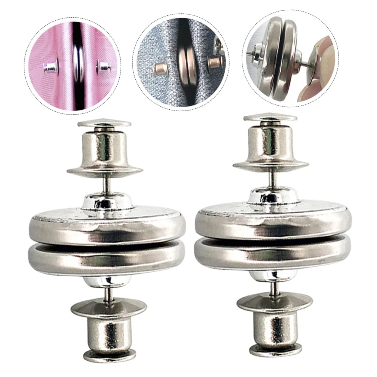 25paare Magnetische Vorhang Raffhalter Einfache Anwendung Ohne Bohren Für Wohnstile Stabile Und Dekorative Lösung Für Vorhänge