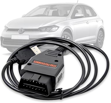 OBD2 Galletto 1260 Cable Diagnostic Scanner Tool for Diesel TDi HDI JTD and Petrol Cars, Compatible with EDC16, EDC15, MEx.x, DELCO ECUs, Work with Windows XP/7/8/10/11 32 bit