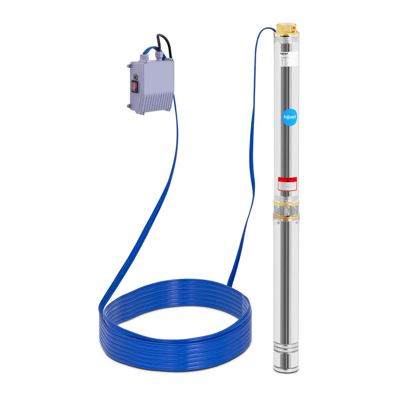 Buy hillvert Submersible Pump Well Water Pump Garden Borehole