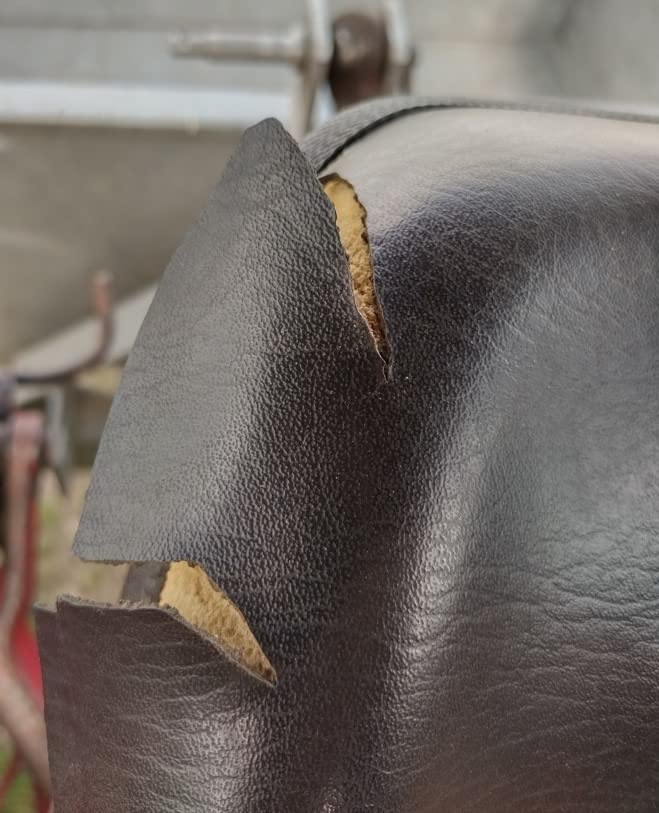 KLARA SEATS passend Deutz KHD Tractorstoel, sleepstoel, 06 07, inklapbaar, universele zitting, tractorstoel, oldtimer, geveerd, KS 44/0607V, kantelbaar met schokdempers en trekveren