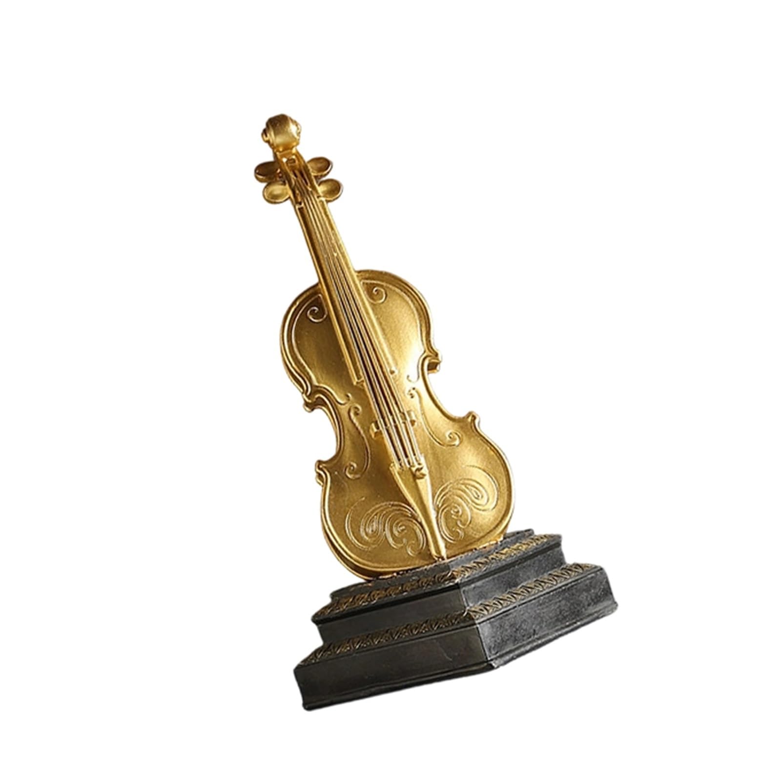 ZXFJYUIP Professional Musical Instrument Decorations Vintage Saxophones And Violins(Violin)