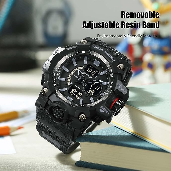 Miniatura 6 de Reloj inteligente 5 en 1 con auriculares Bluetooth integrado con pantalla de 1.3 pulgadas, frecuencia cardíaca, presión arterial, oxígeno,