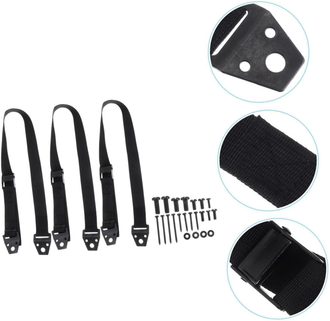 3Pcs Fall Tv Belt Multi Function Earthquake Strap for Furniture Resistant Design Easy to Install for Securing Tvs Cabinets and Bookshelves
