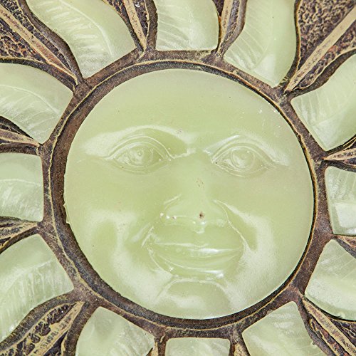 image for Bits and Pieces - Sun Garden Stone - Glowing Sun in The Dark; Garden D