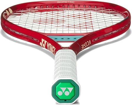 Yonex VCore 100D 8th Gen Ruby Red Tennis Racquet Custom Strung with Your Choice of String