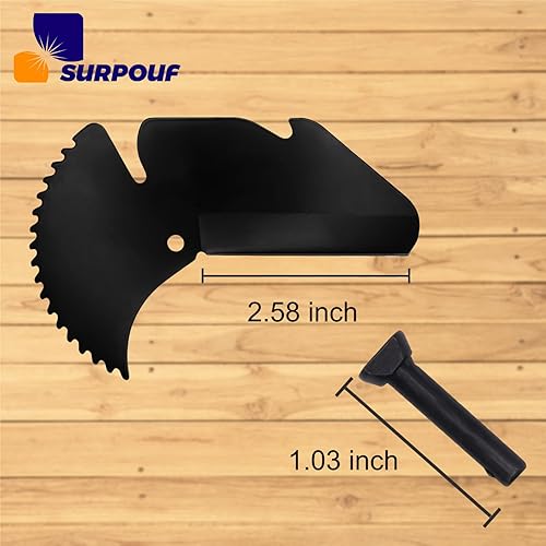 Miniatura 2 de 30093 Ratcheting Plastic Pipe and Tubing Cutter Blade RC-2375 (paquete de 2) se adapta a la cuchilla de repuesto de cortador de tubos RIDGID