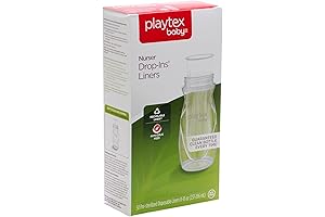 Playtex Baby Nurser Pre-Sterilized Disposable Bottle Liners for Effortless Feeding