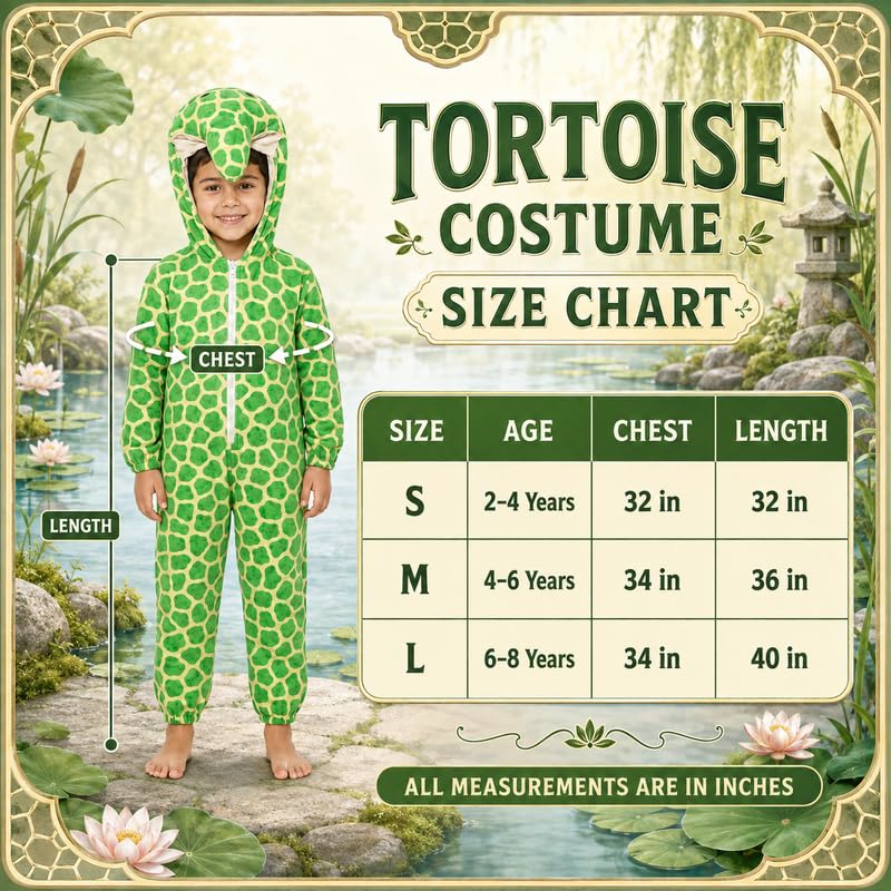 Image of Animal Costume for Kids | Plush Fancy Dress Costume for Boys & Girls |School Fancy Dress, Annual Day, Jungle Theme, Role Play, Halloween & Birthday Party