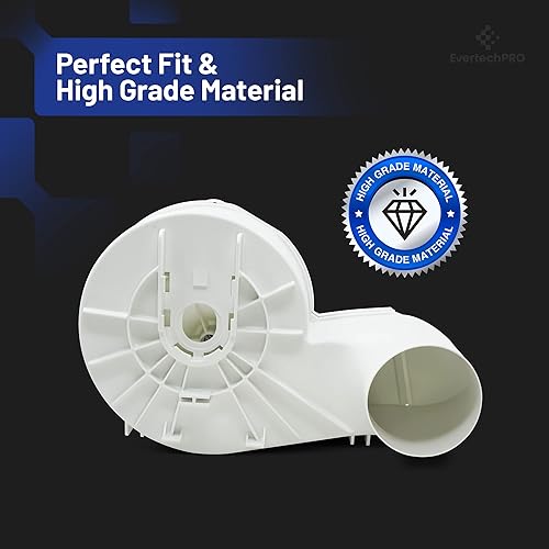 Miniatura 5 de 131775600 Conjunto de carcasa del ventilador para Frigidair Kenmore 131775610