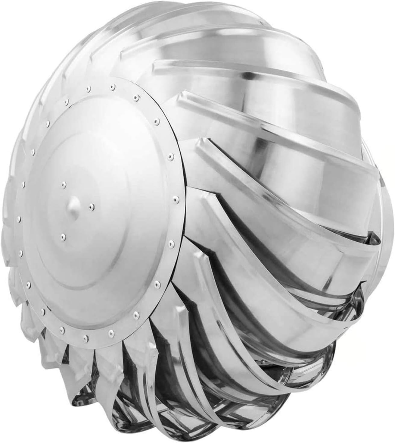 300 mm drehbare Schornsteinhaube, aus Edelstahl, drehbarer Deckel für verbesserte Belüftung und Regenschutz, einfache Installation und Design