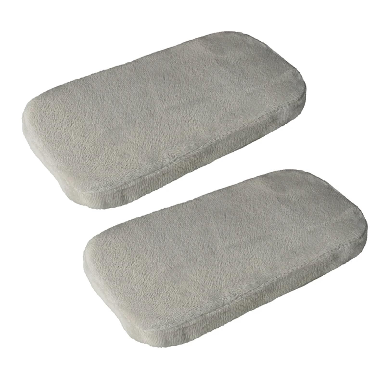 ENmrfvkz Office Spandex Armrest Covers, Office Chair Arm Covers 2 pcs Sponge Elbow Forearm Support Multicolor(Grijs)