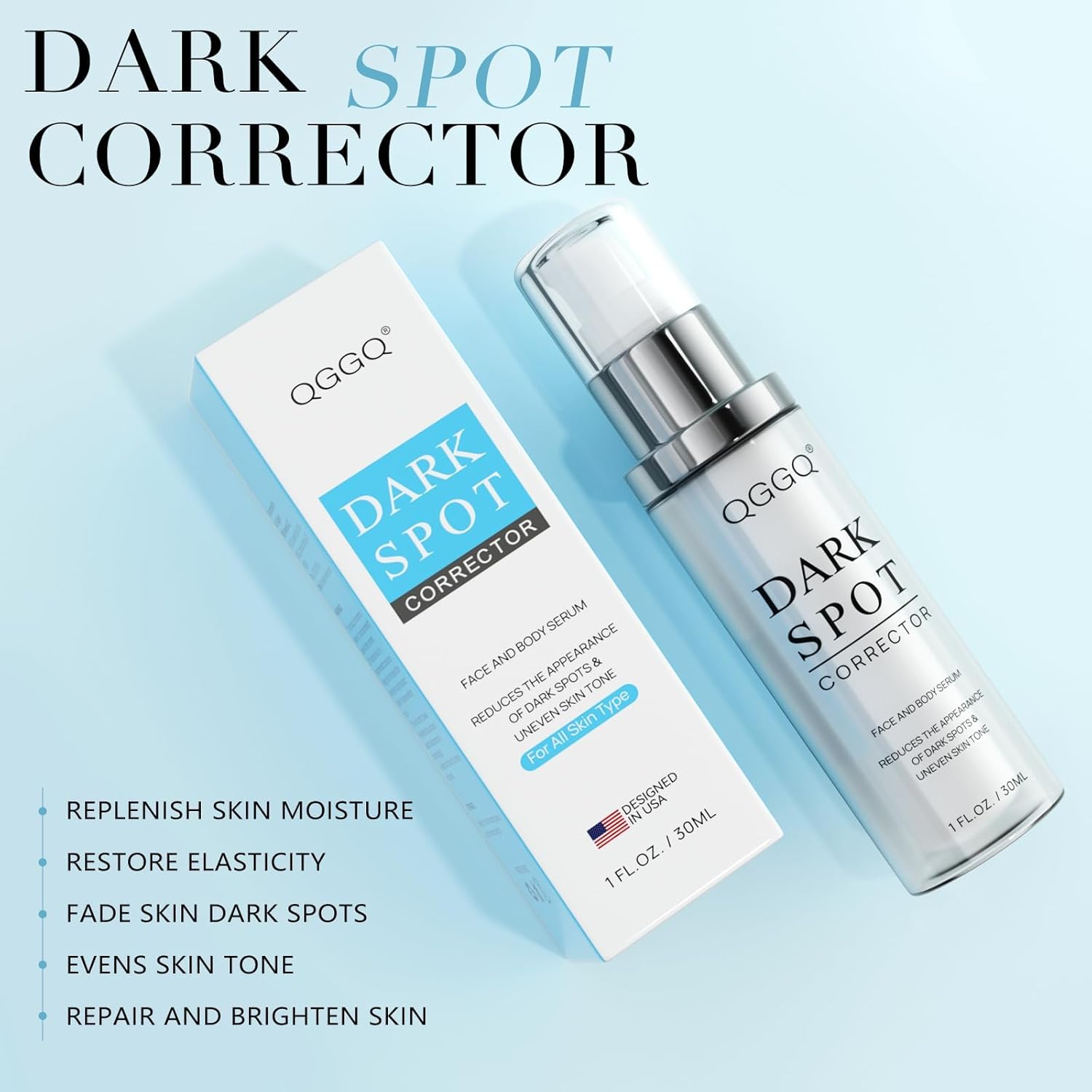 Dark Spot, Dark Spot Remover for Face and Body with Niacinamide & Alpha-Arbutin | Serum for Age Spots, Sun Spots, Melasma | All Skin Types, Men & Women