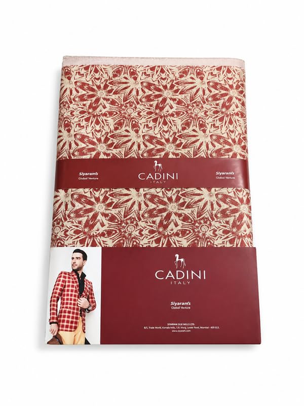 Siyaram Jacket Fabric | Unstitched Blazer Coat Suit Material For Event Wear Men Clothing Textile Tailoring Fabric Smooth Finish | 2.00 Meter-picture-51