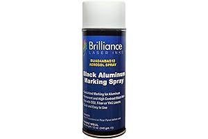 Brilliance Laser Marking Spray | Aluminum Paint and Engraver Permanent Fast Dry Coating
