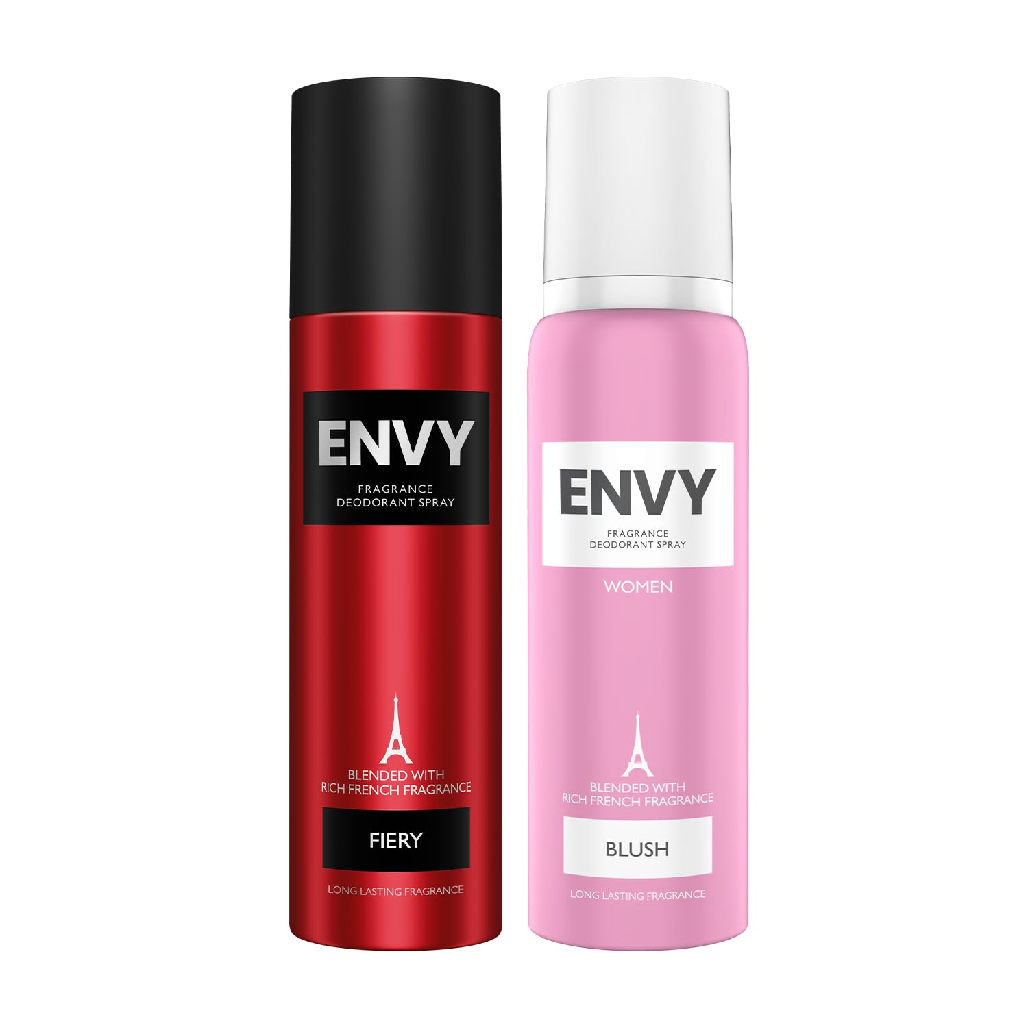 ENVY Fiery & Blush Deodorant For Men & Women -140 ML Each, Pack of 2 | Long Lasting Deodorant Fragrance Scent-image-18