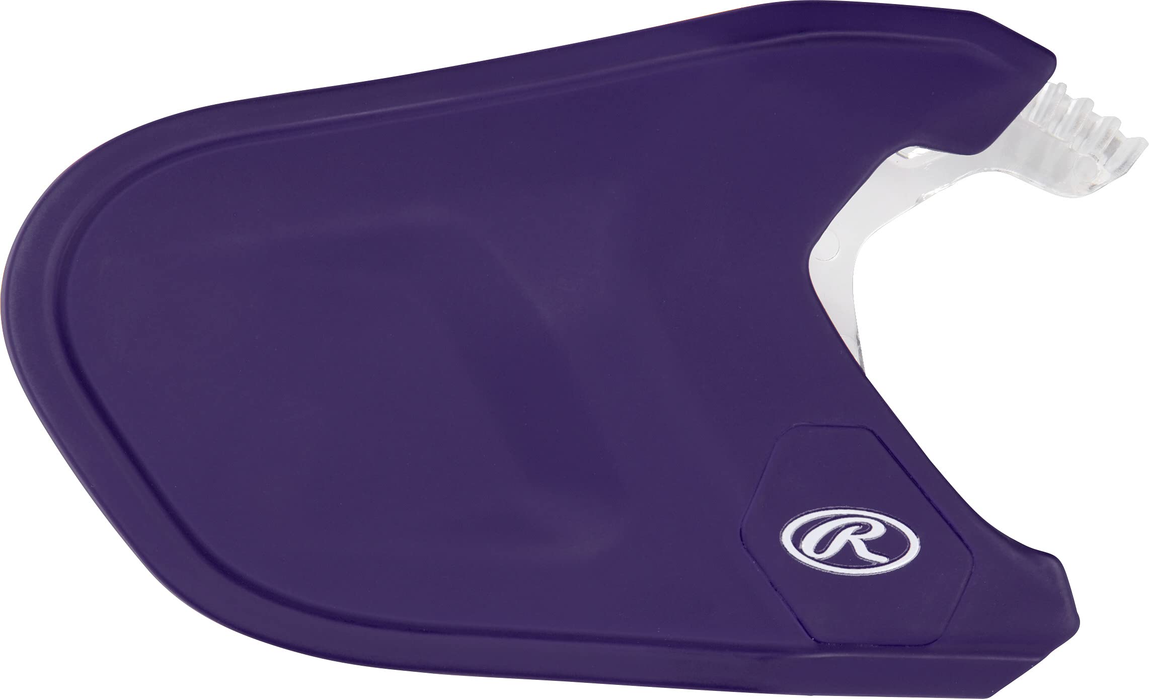 Rawlings | MACH Adjust Extension Piece | Adjustable Face Guard | Matte Purple | Left-Handed Batter