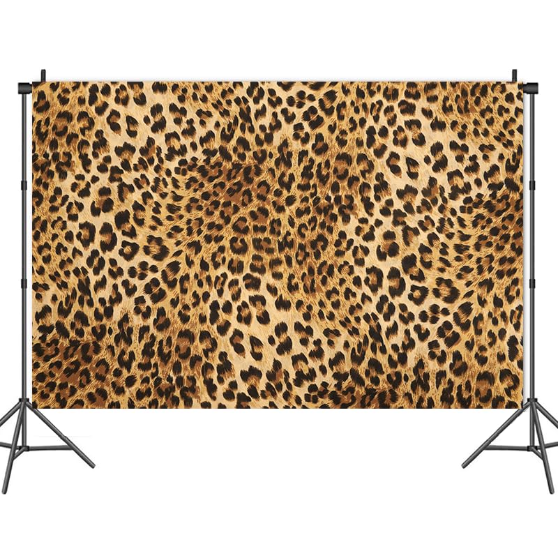 Fondo con estampado de leopardo 70.8 x 47.2 pulgadas miniatura 4