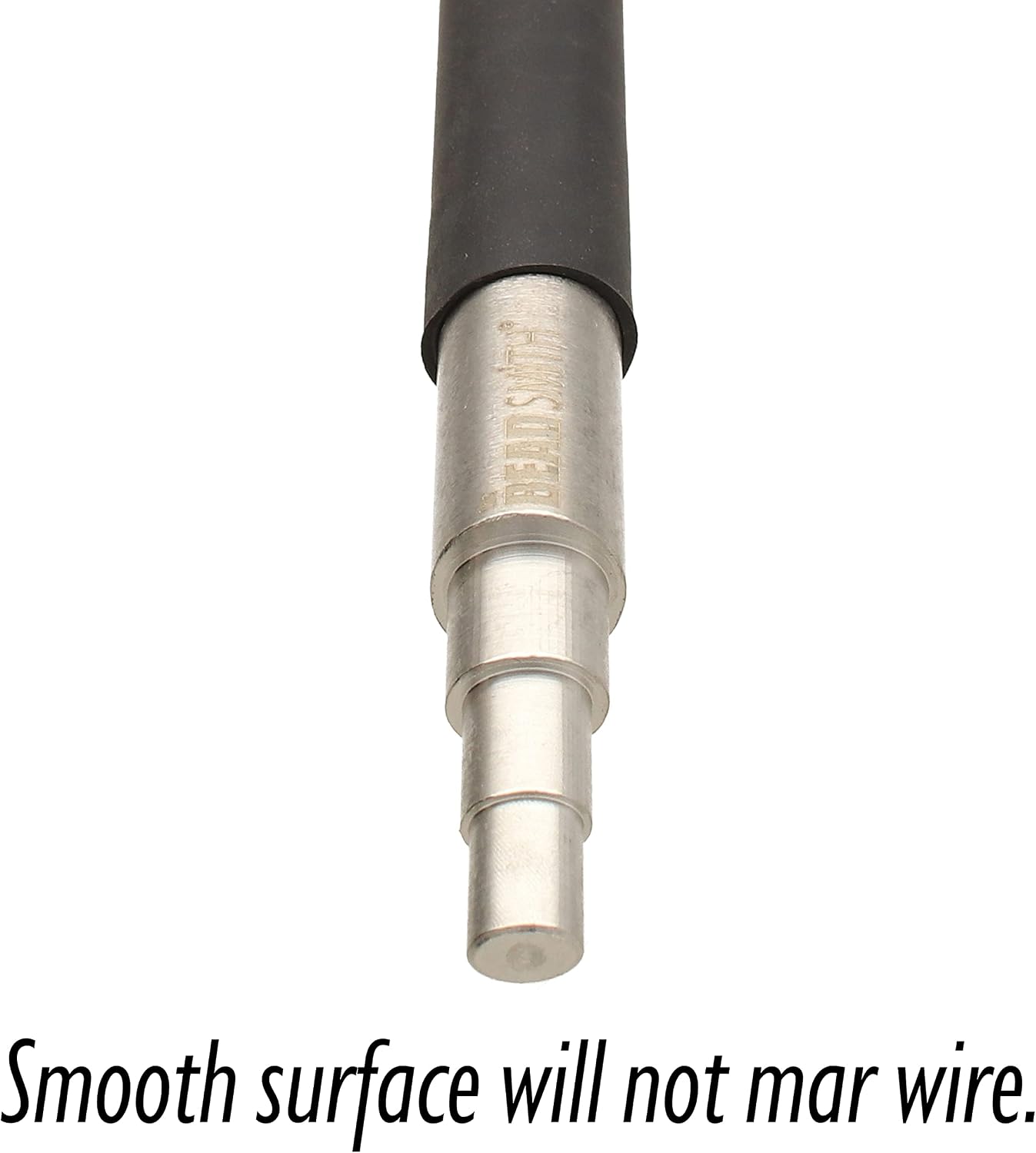 The Beadsmith Oval Mini Mandrel – Wire Elements – Creates Oval Shapes in 3 Sizes – Carbon Steel, Rubber Grip – 5” Long – Metal Jewelry Forming Tool – Make Consistent Loops Every Time