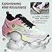 Young Mens Running Walking Shoes Mens Casual Fashion Gym Hiking Tennis Shoes for Teen Boys Sneakers Work Breathable Comfortable Lightweight. (pink, Adult, Men, 6.5, Numeric, US Footwear Size System, Medium)