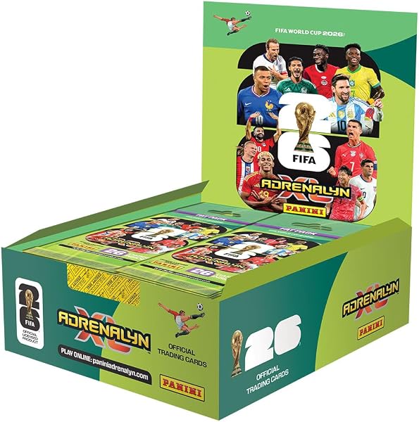 Panini FIFA World Cup 2026™ Adrenalyn XL™ Trading Cards (Fatpack Box) - 1